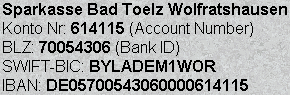 Account Info